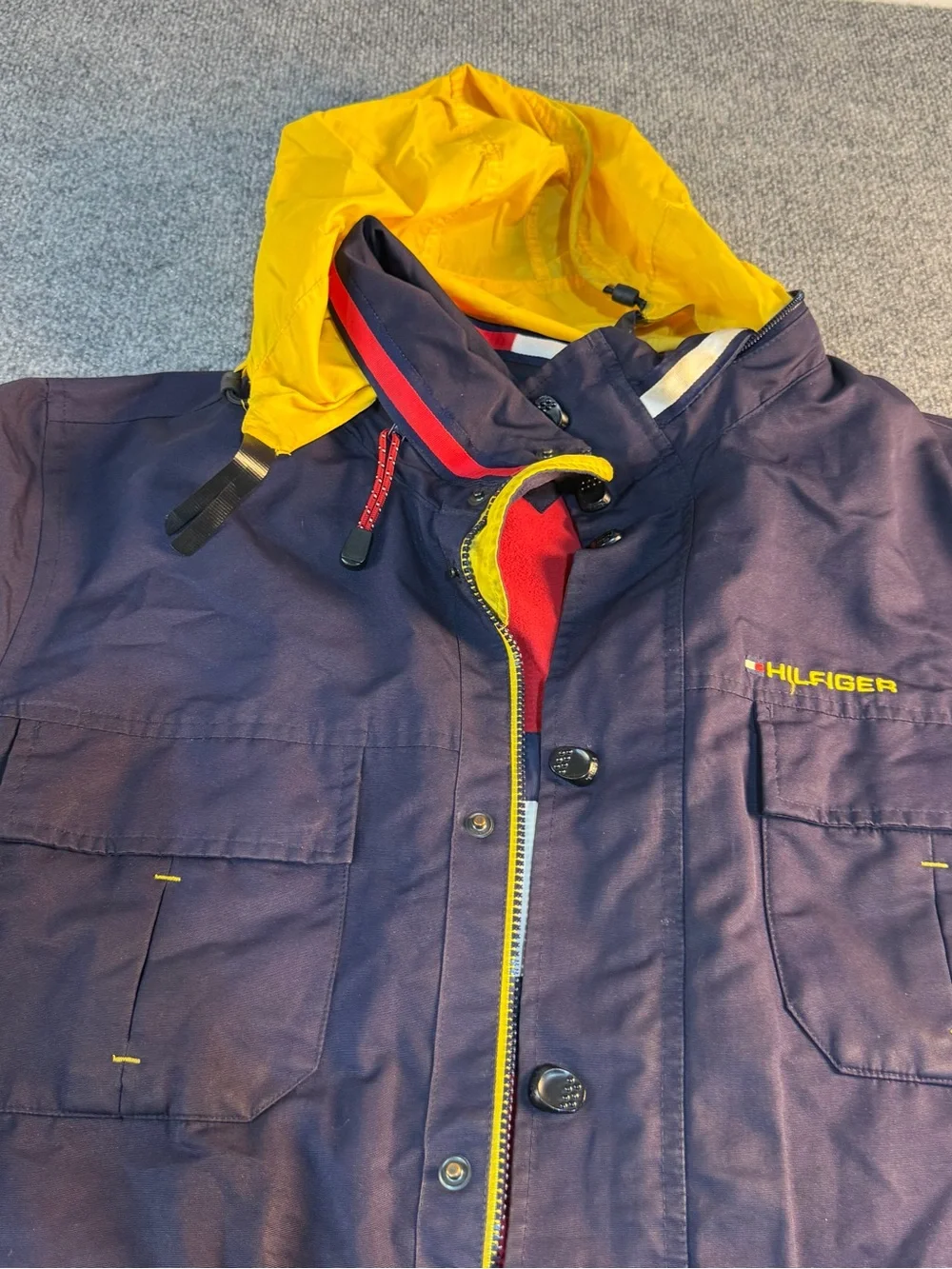 Tommy Hilfiger Waterstop Coldstop Colorblock Jacket L